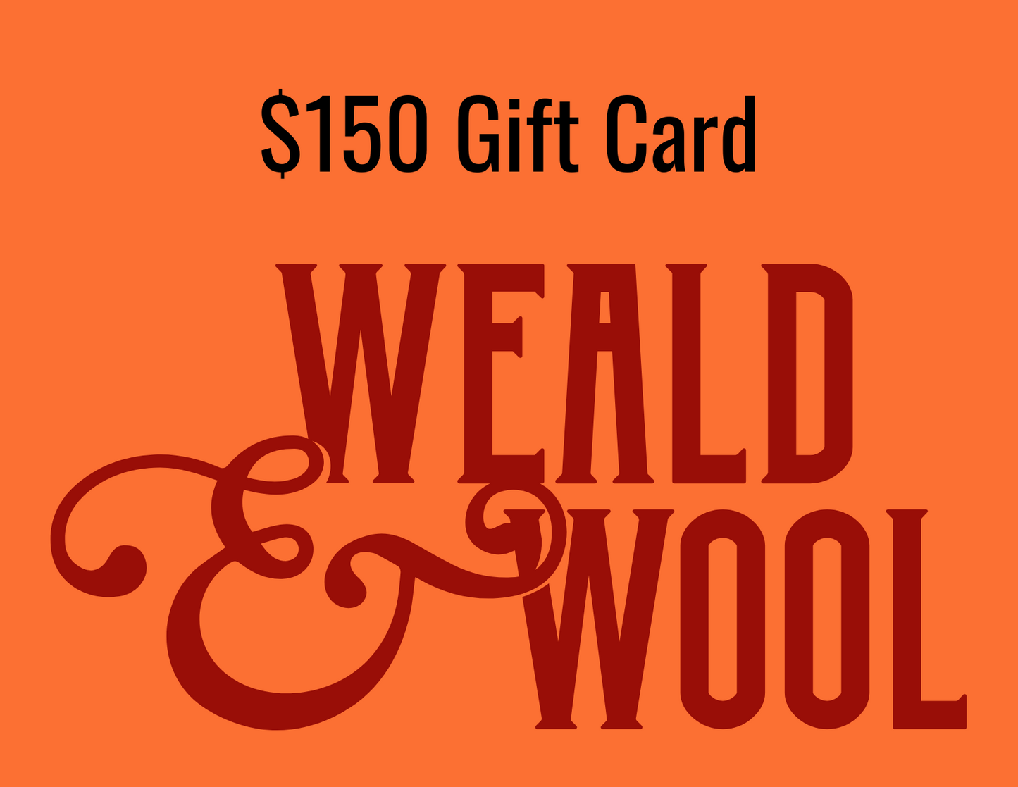 W&W E-Gift Card