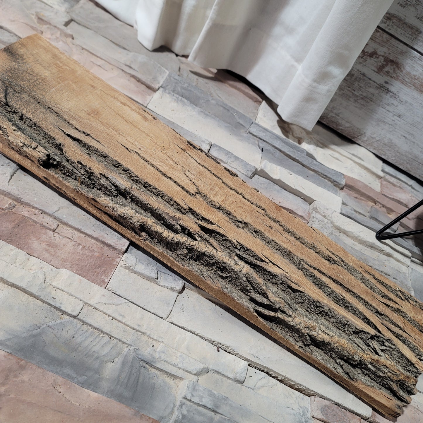 24" 2 Row Peg Loom - Live Edge - Sassafras