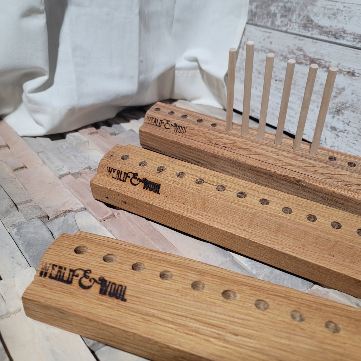 24" OG Peg Loom - White Oak - Series A