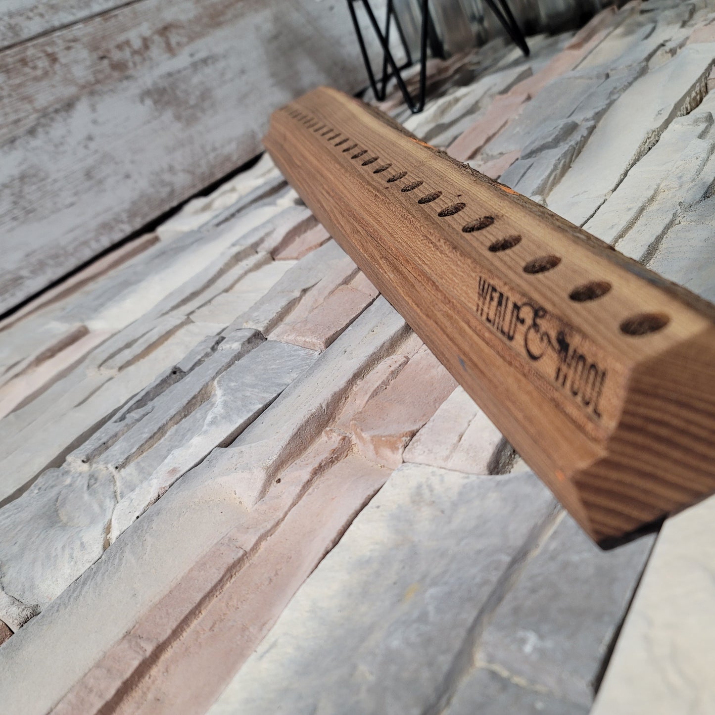 24 OG Peg Loom - Live Edge - Honey Locust