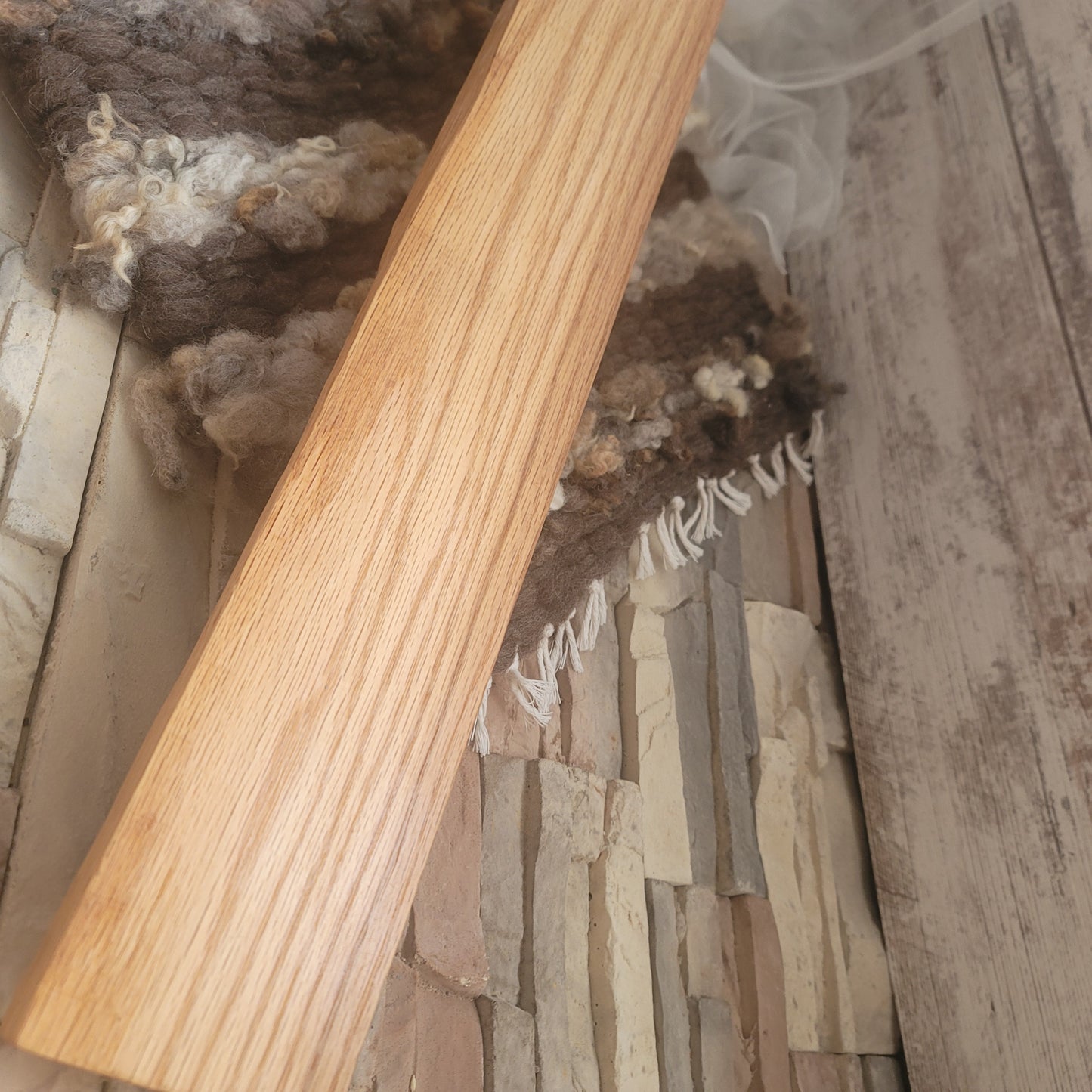 36" 2 Row Peg Loom - White Oak - 25-188