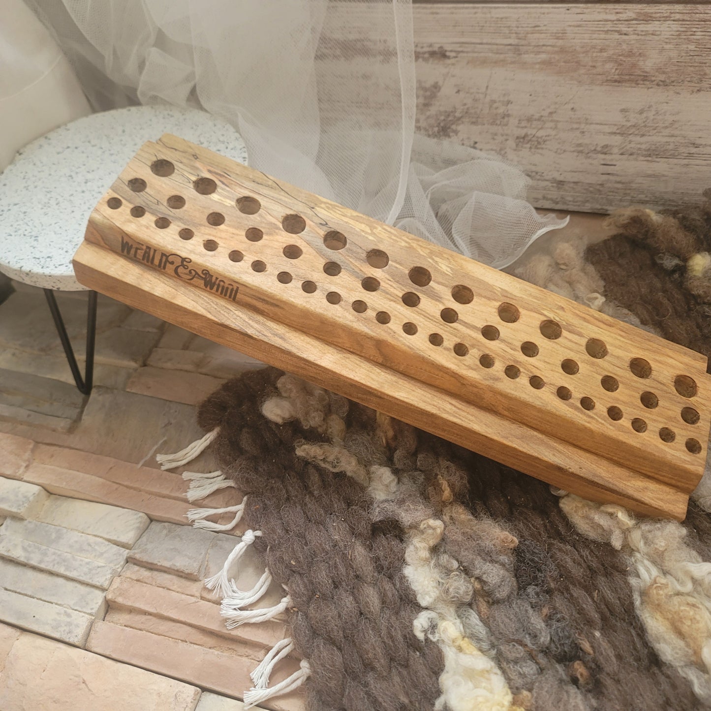 15" Ambrosia Maple Goldilocks Peg Loom - 25-189