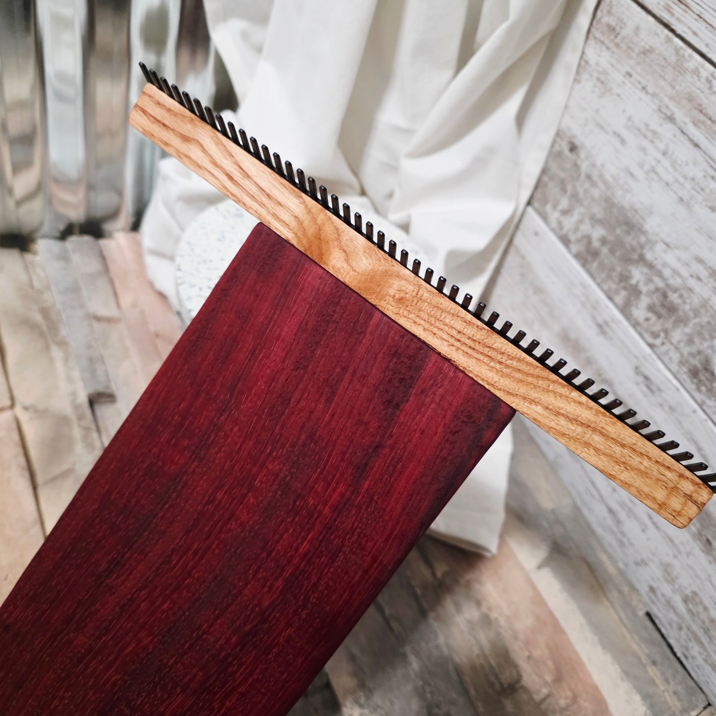 12" x 15" Padauk Tapestry Loom