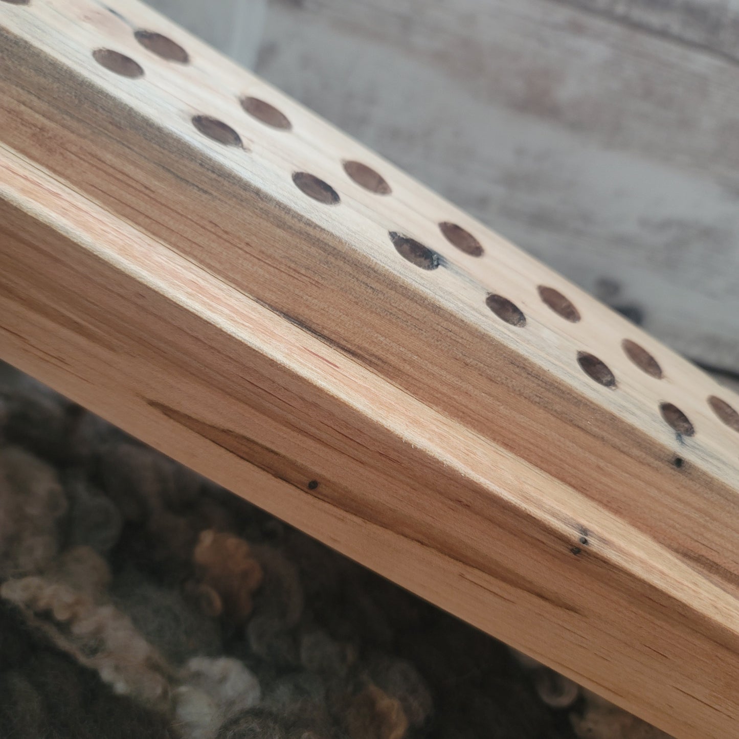 24" 2 Row Ambrosia Maple Peg Loom - 25-197