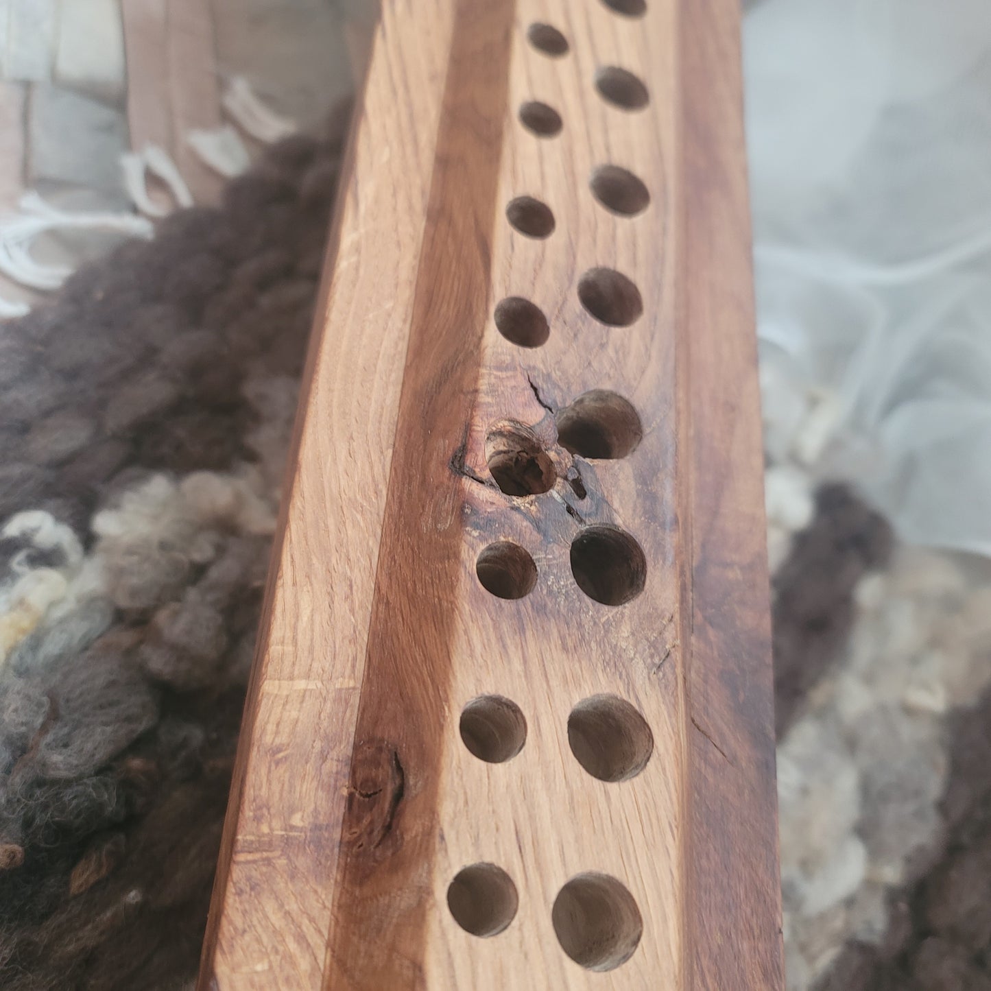36" 2 Row Peg Loom - White Tiger Oak - 25-205