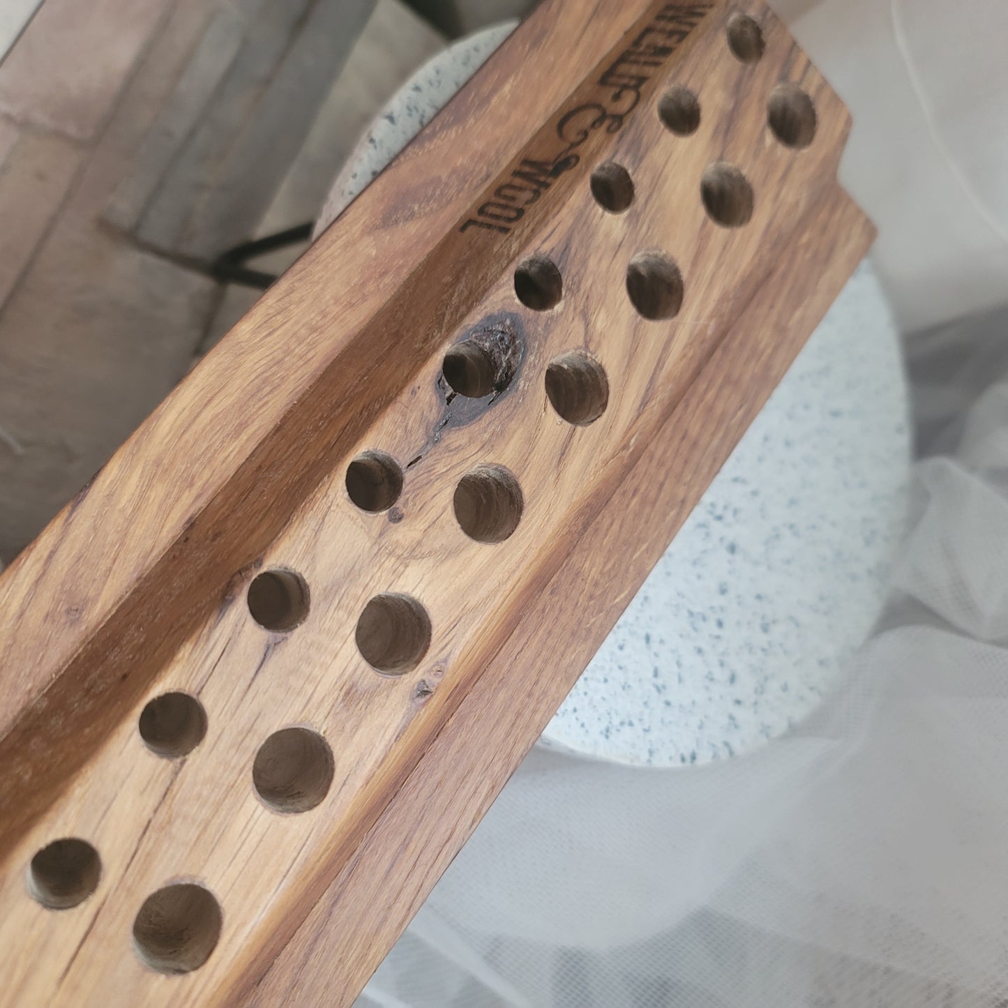 36" 2 Row Peg Loom - White Tiger Oak - 25-205