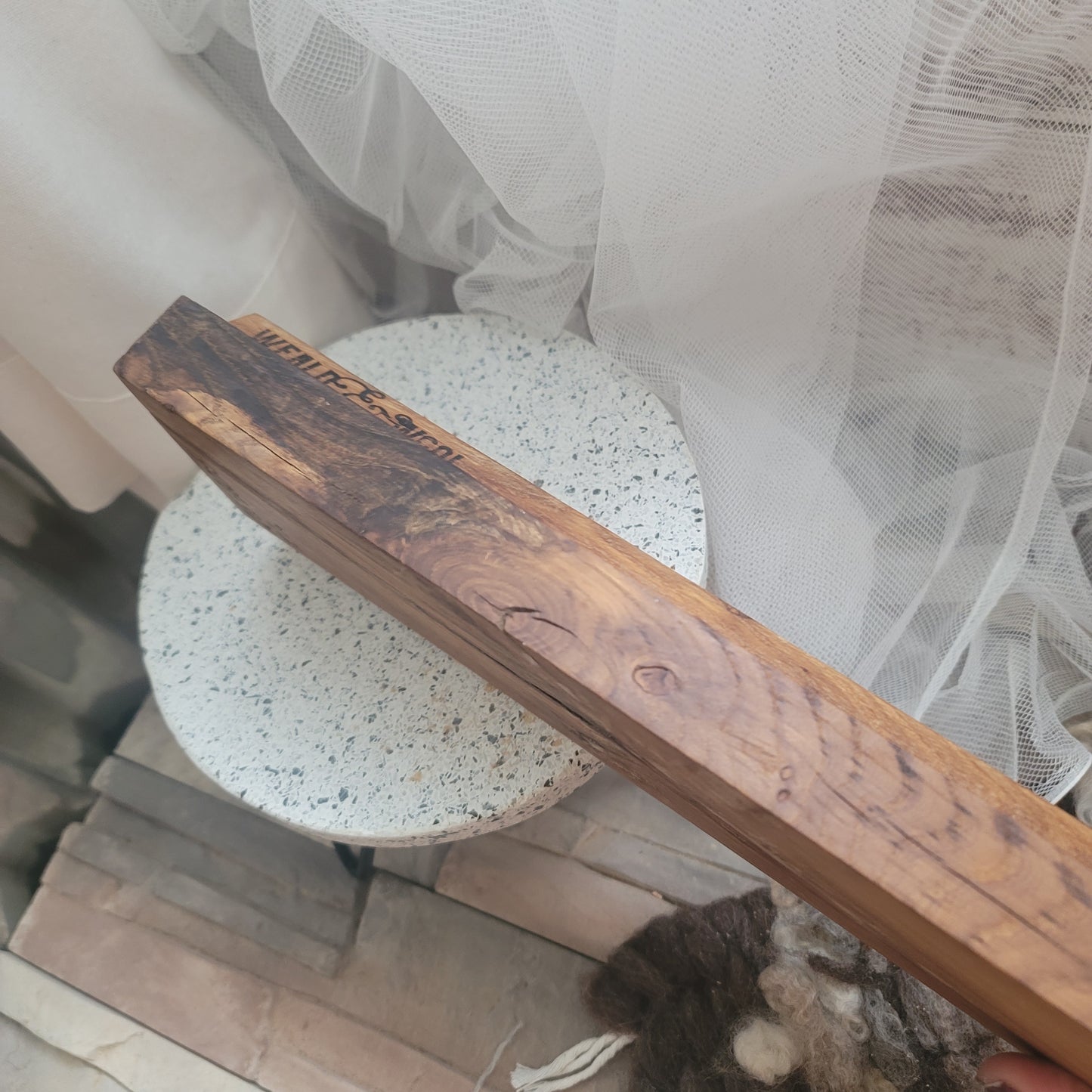 36" 2 Row Peg Loom - White Tiger Oak - 25-205