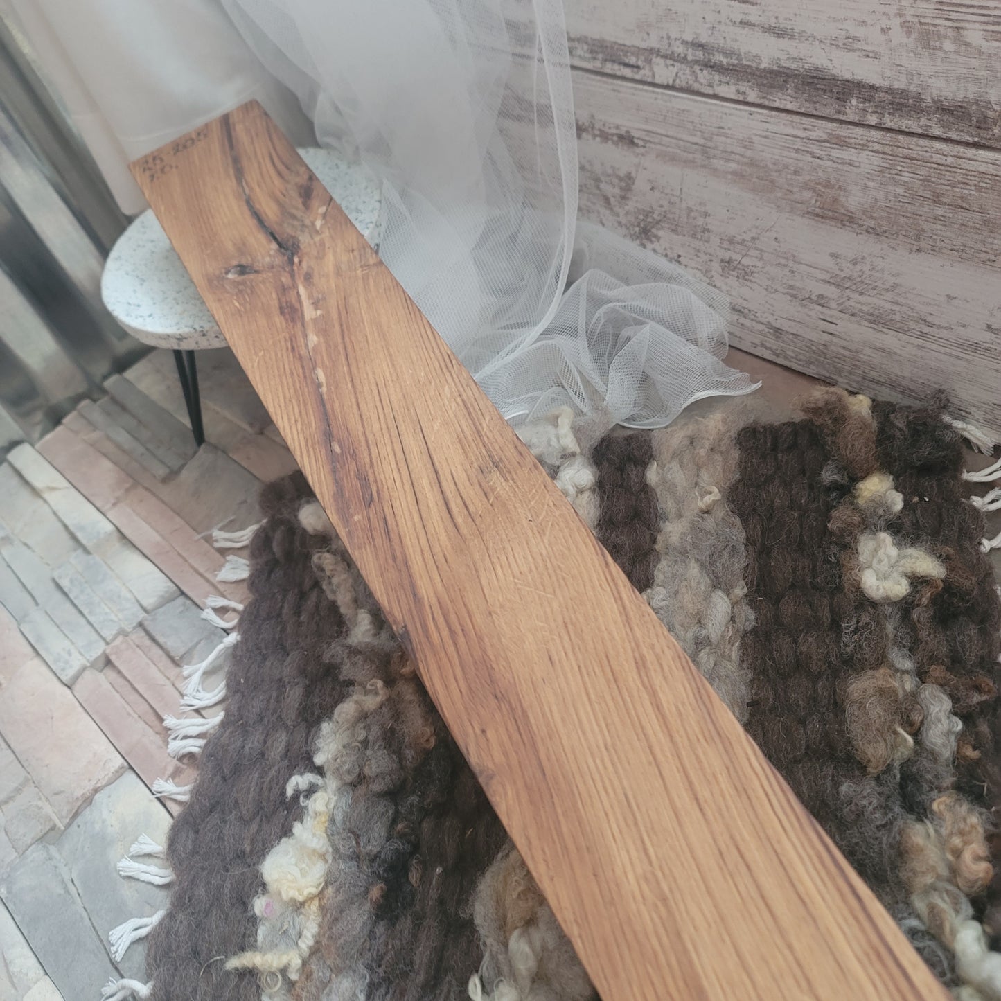 36" 2 Row Peg Loom - White Tiger Oak - 25-205