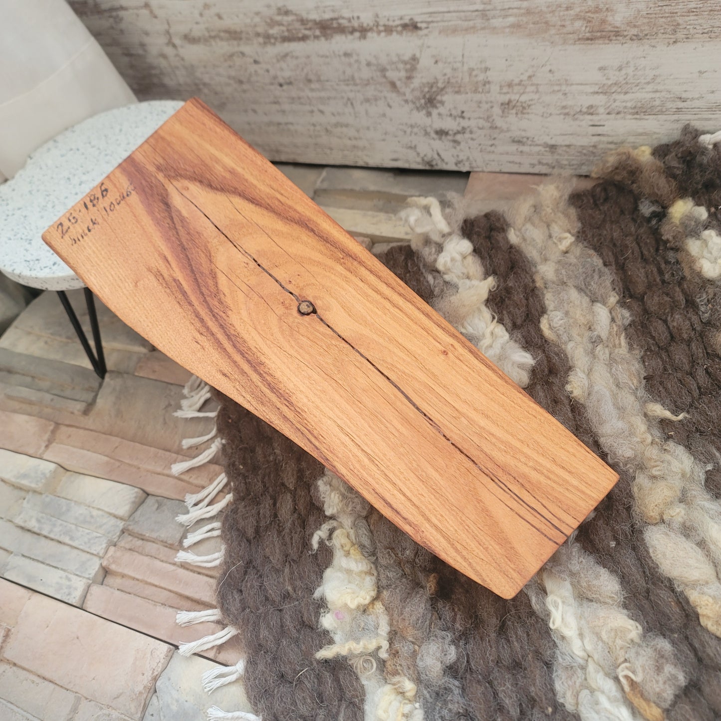 14" 2 Row Peg Loom - Live Edge - Black Locust - 25-186