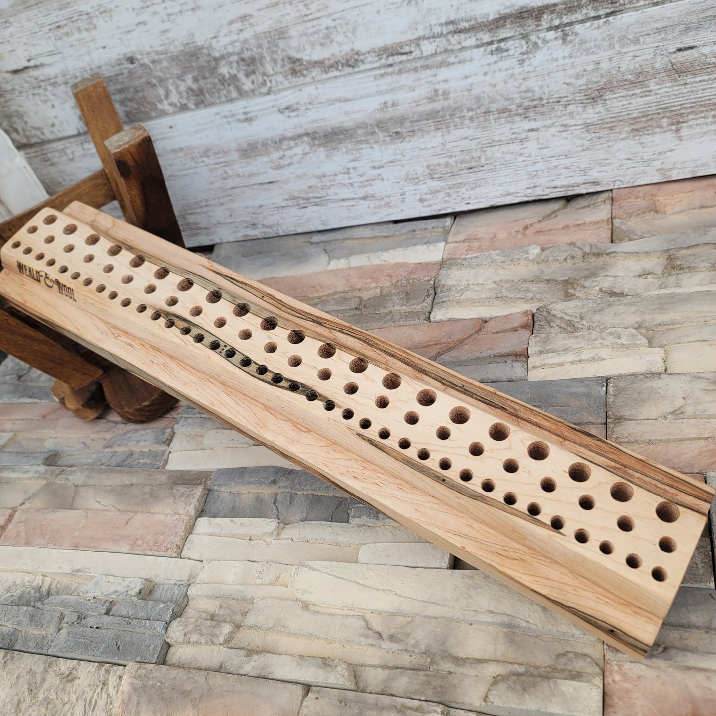 24" Ambrosia Maple Goldilocks Peg Loom - 25-116