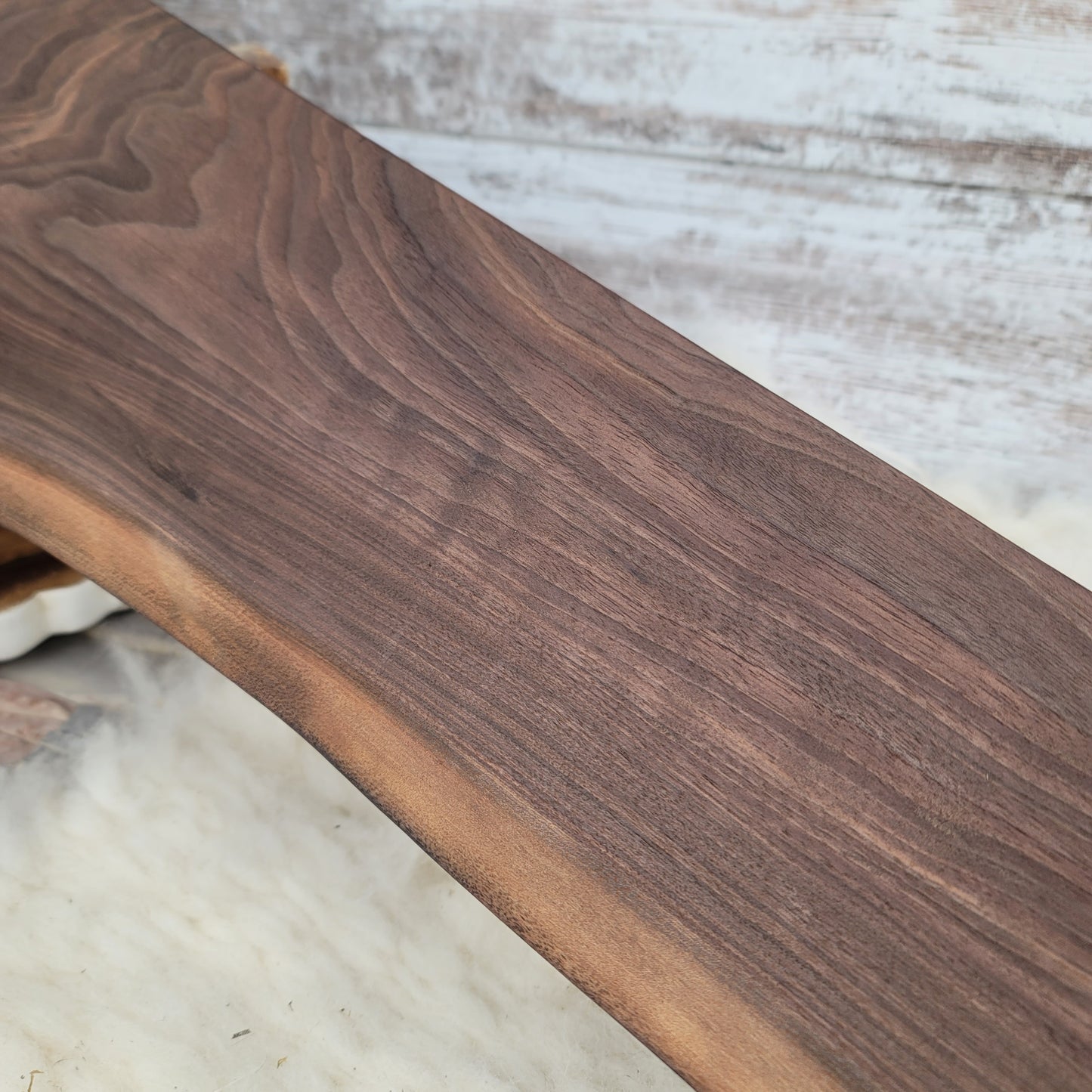 38" Goldilocks Peg Loom - Walnut Live Edge - 25-084