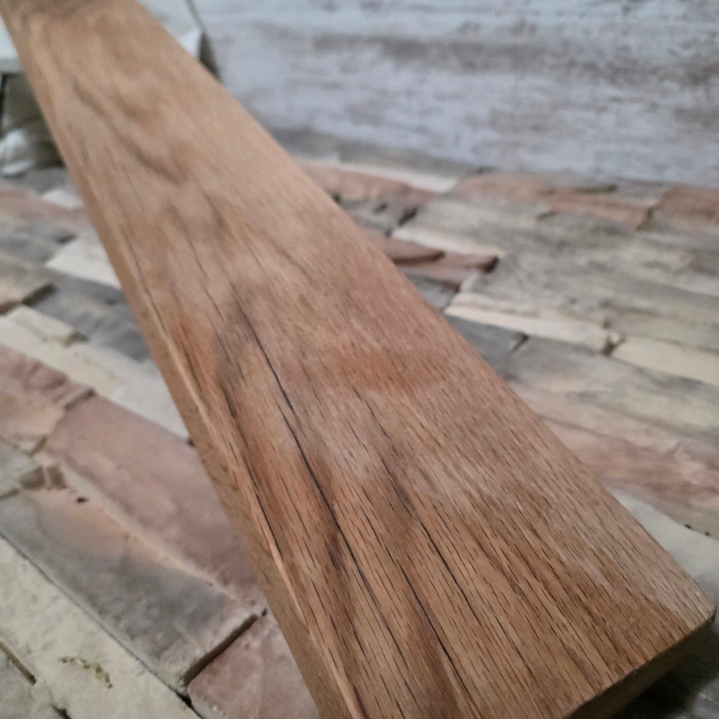 36" Reclaimed Barnwood White Tiger Oak Goldilocks Peg Loom