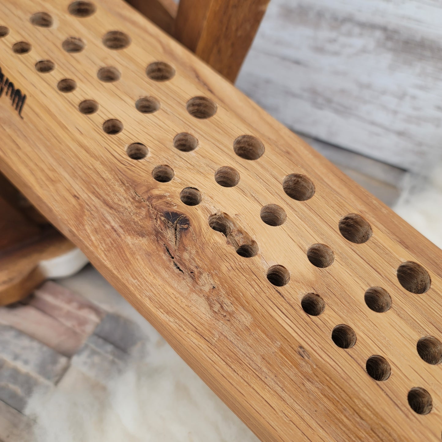 36" Goldilocks Peg Loom - White Tiger Oak - 25-070