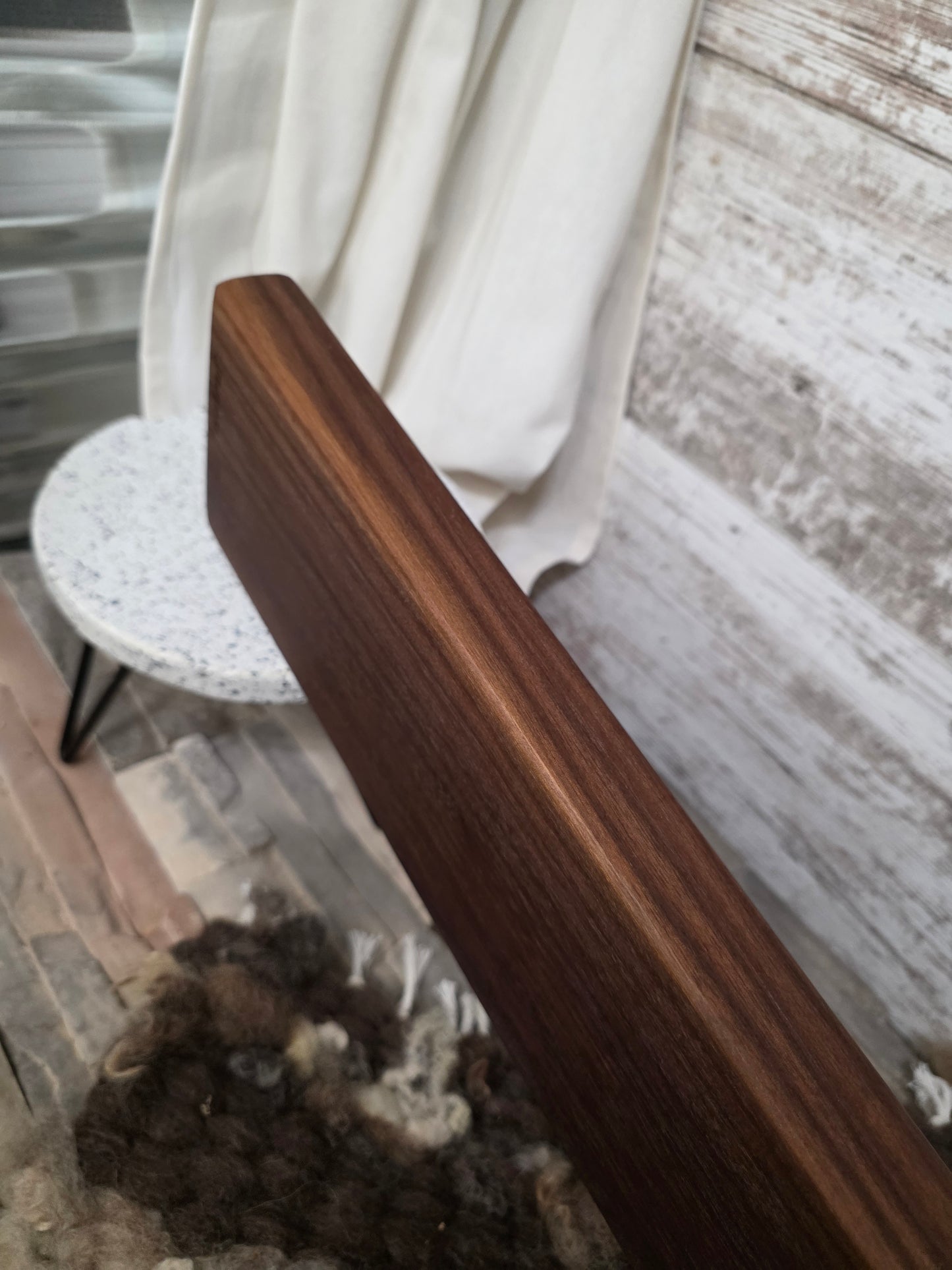 37" Goldilocks Peg Loom - Black Walnut