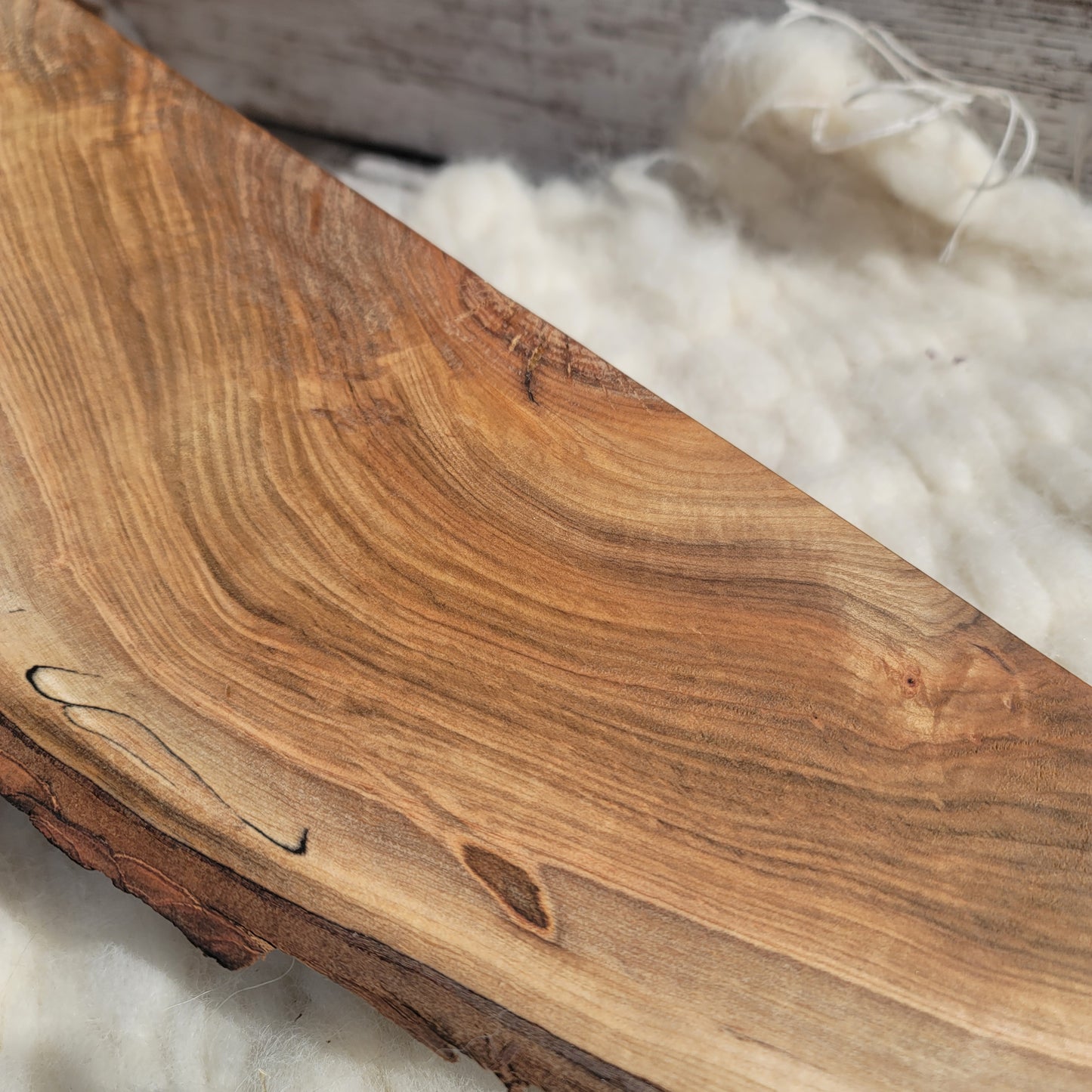 23" Ambrosia Maple Live Edge Goldilocks Peg Loom - 25-100