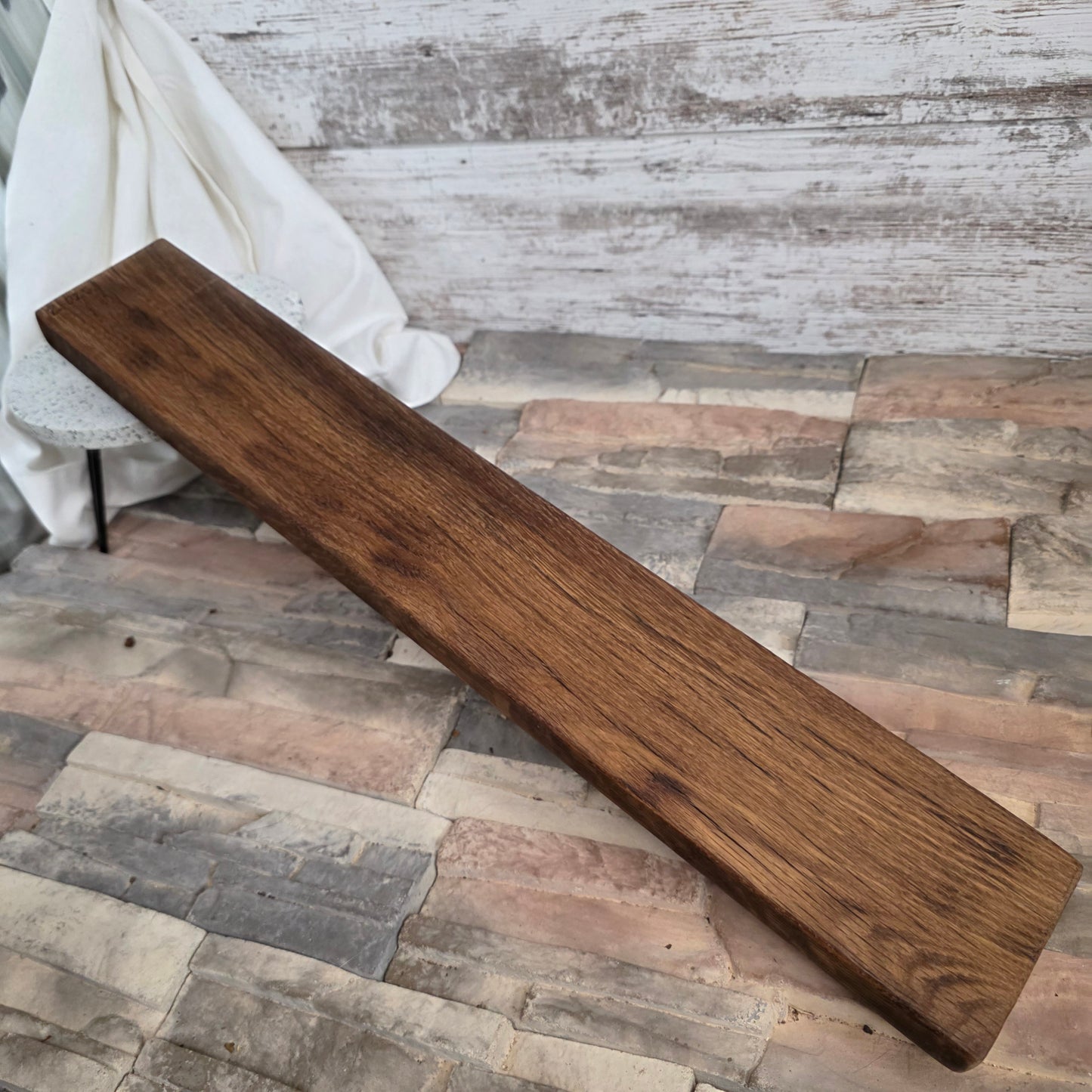 24" Reclaimed Barnwood White Oak OG Peg Loom