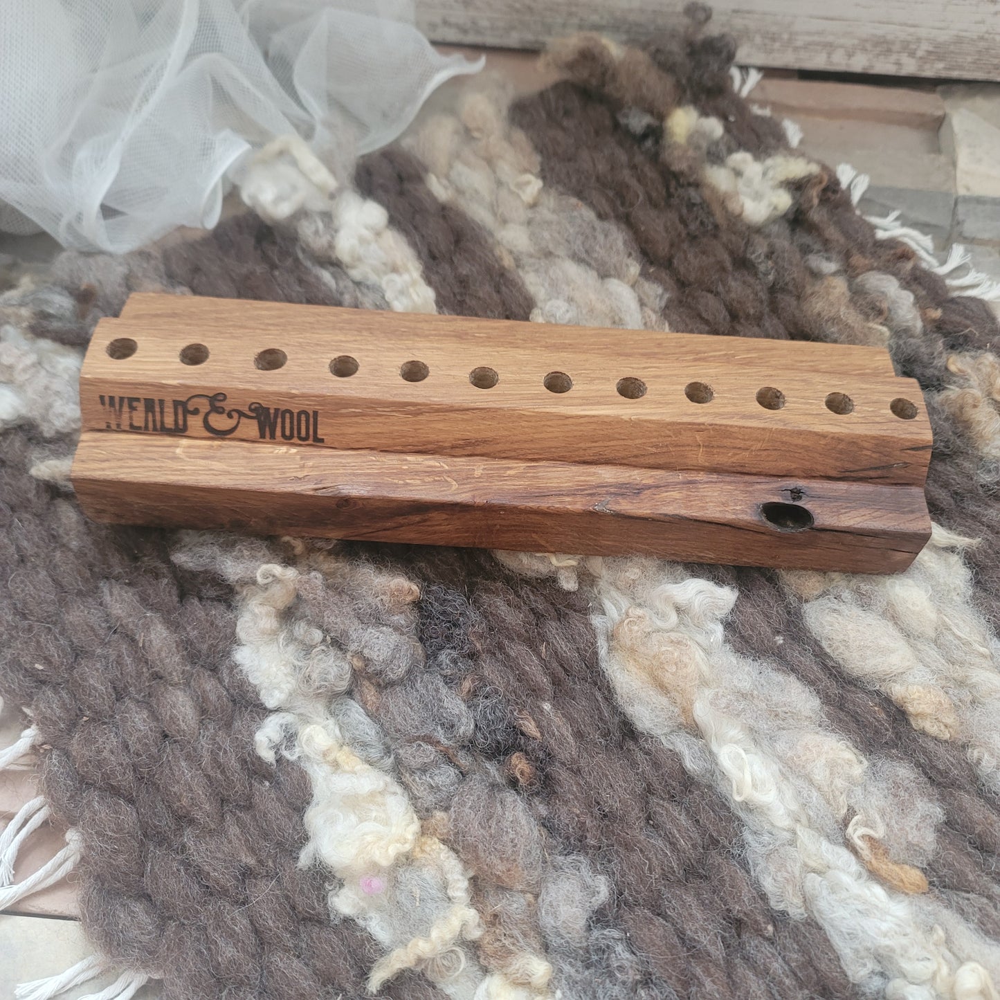 12" OG Peg Loom - White Oak - 25-198