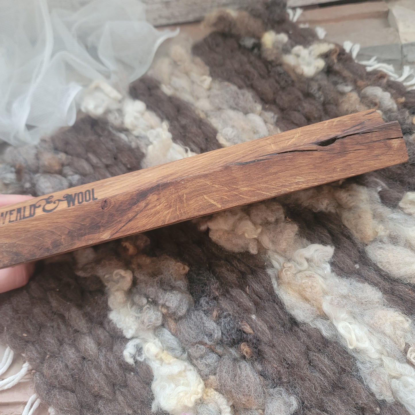 12" OG Peg Loom - White Oak - 25-198