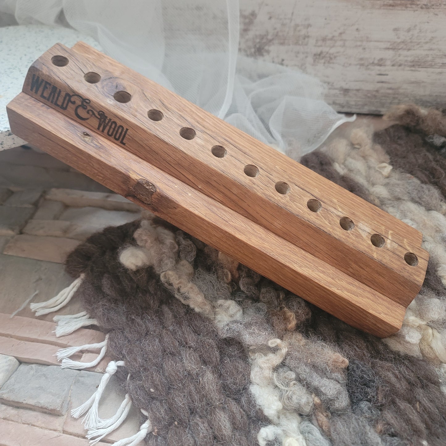12" OG Peg Loom - White Oak - 25-200