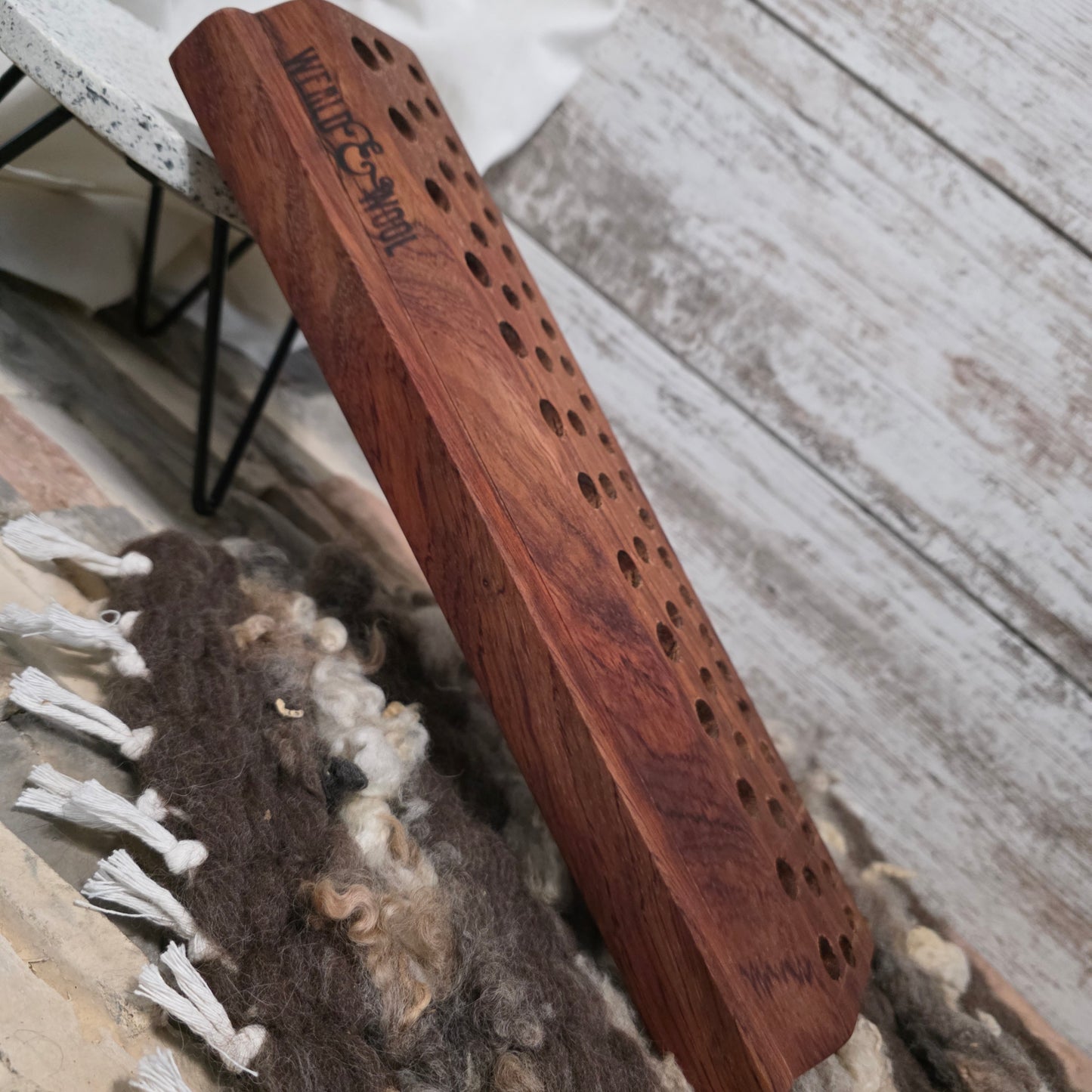 15" Goldilocks Peg Loom - Bubinga