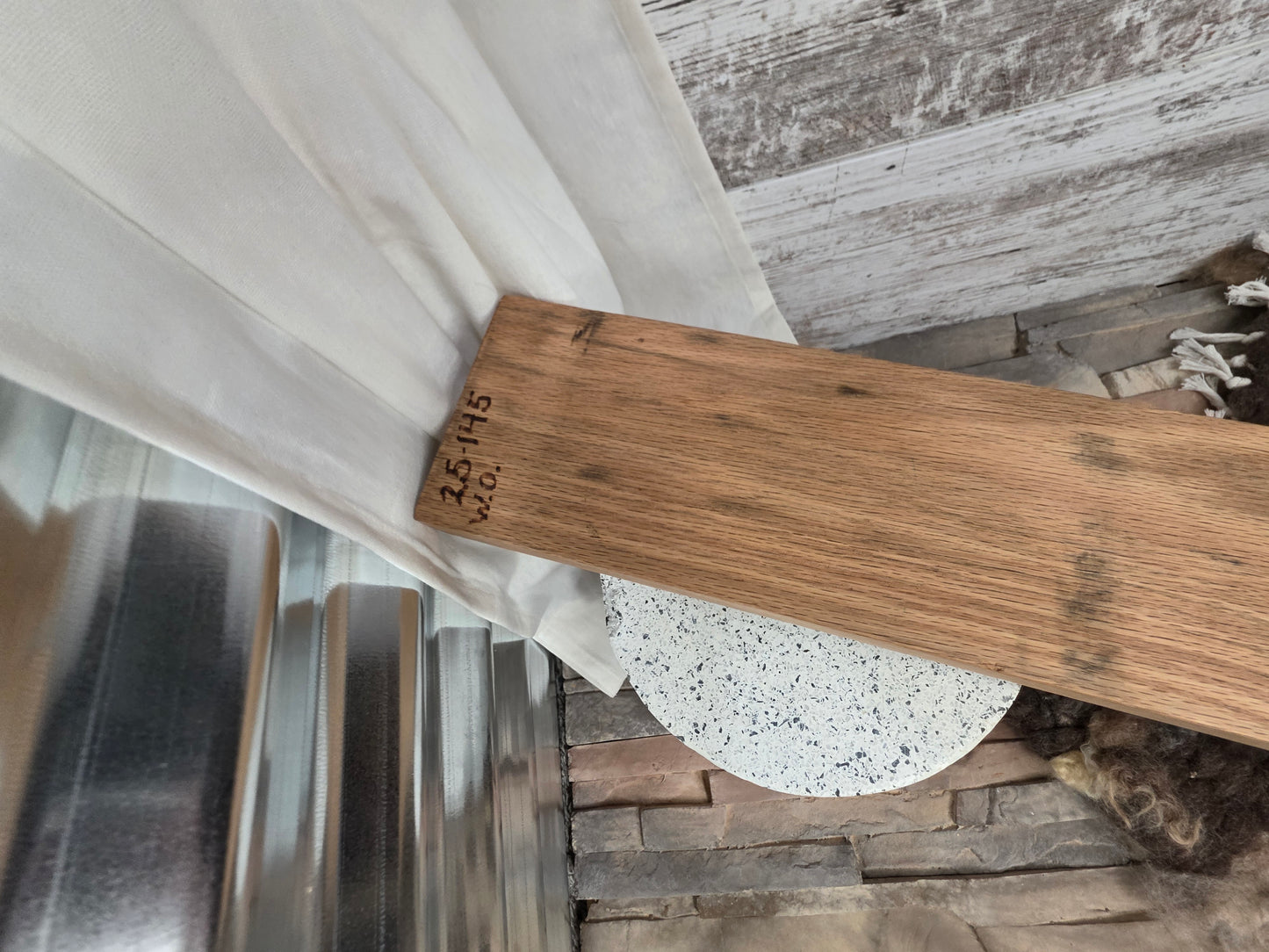 48" Goldilocks Peg Loom - White Tiger Oak - 25-145