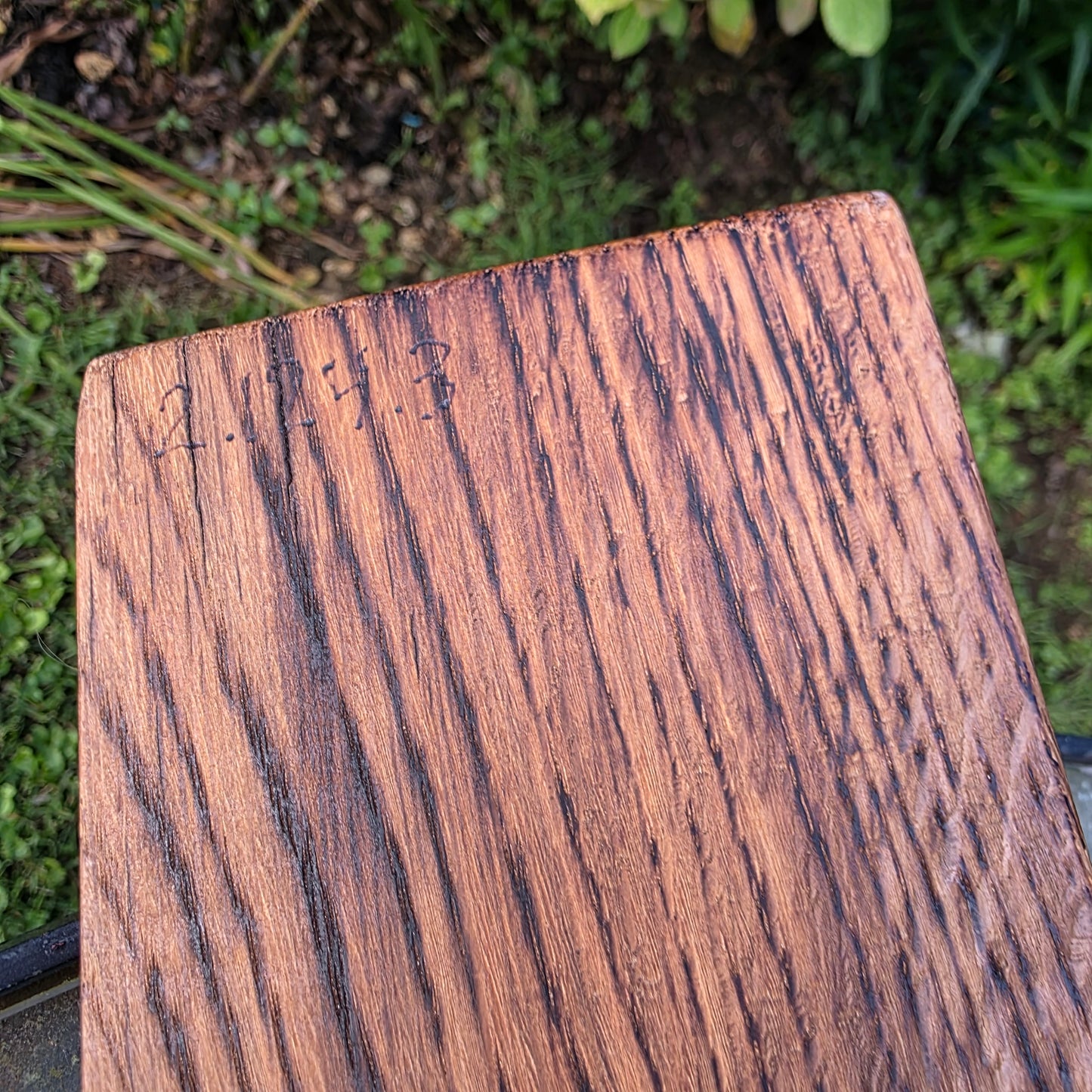 36" Reclaimed Barnwood White Tiger Oak OG Peg Loom