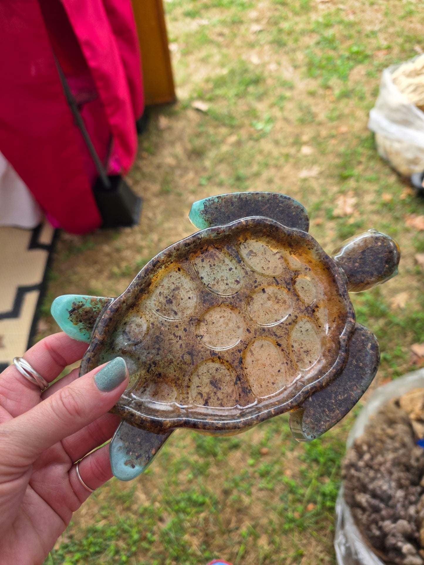 Wood and Resin Turtles