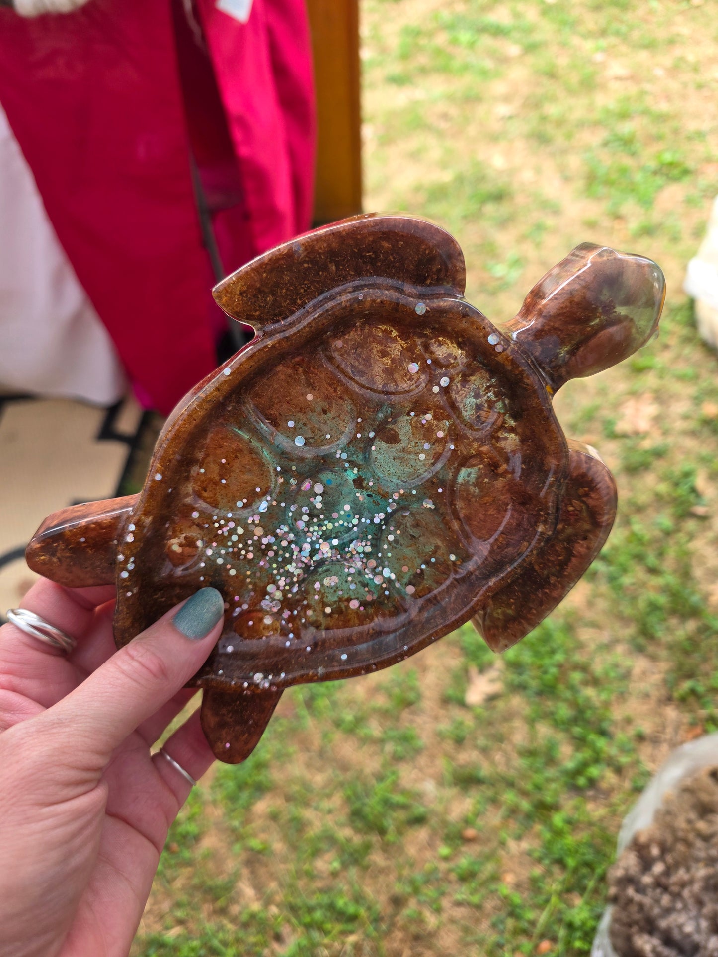 Wood and Resin Turtles
