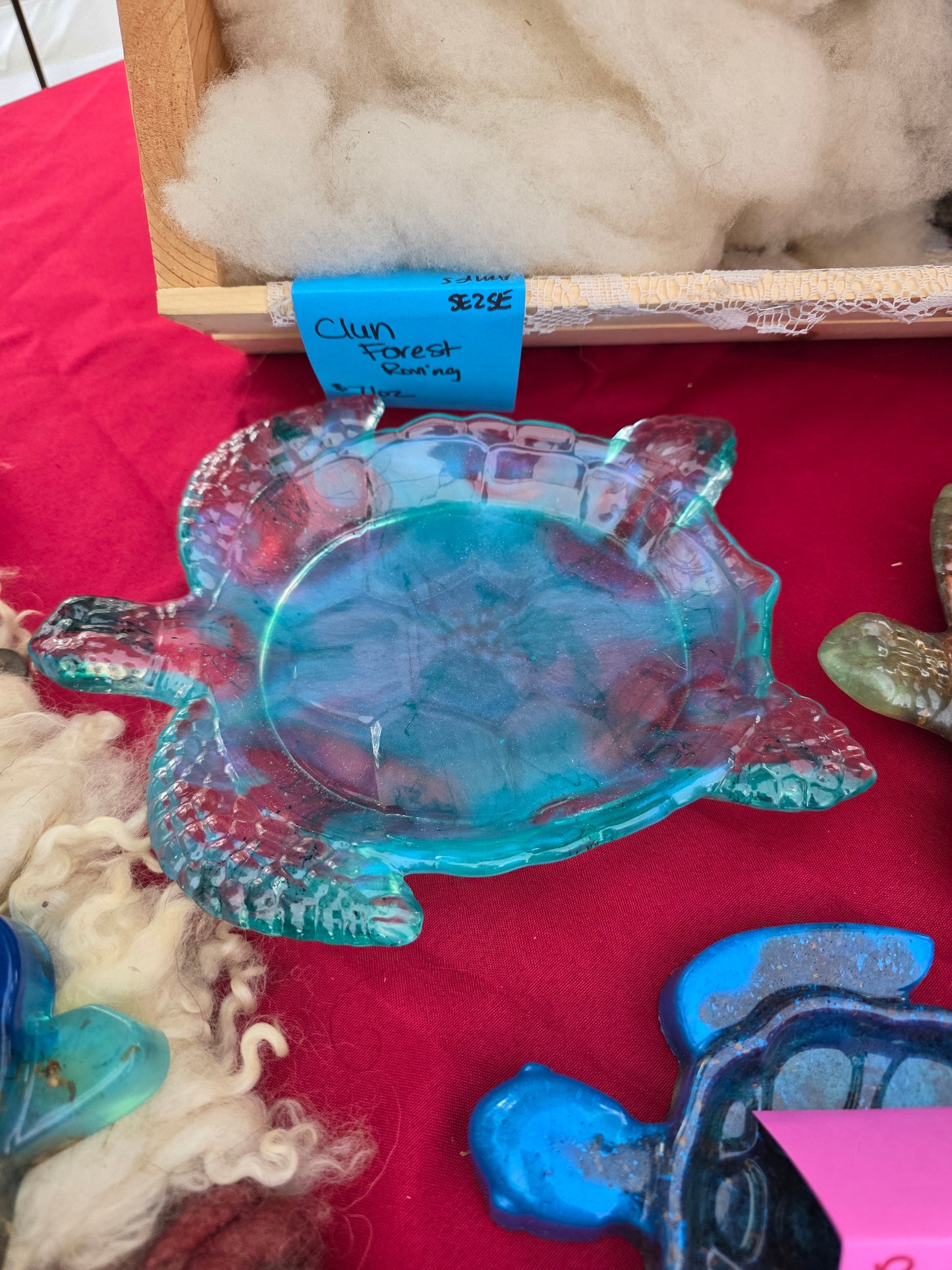 Wood and Resin Turtles