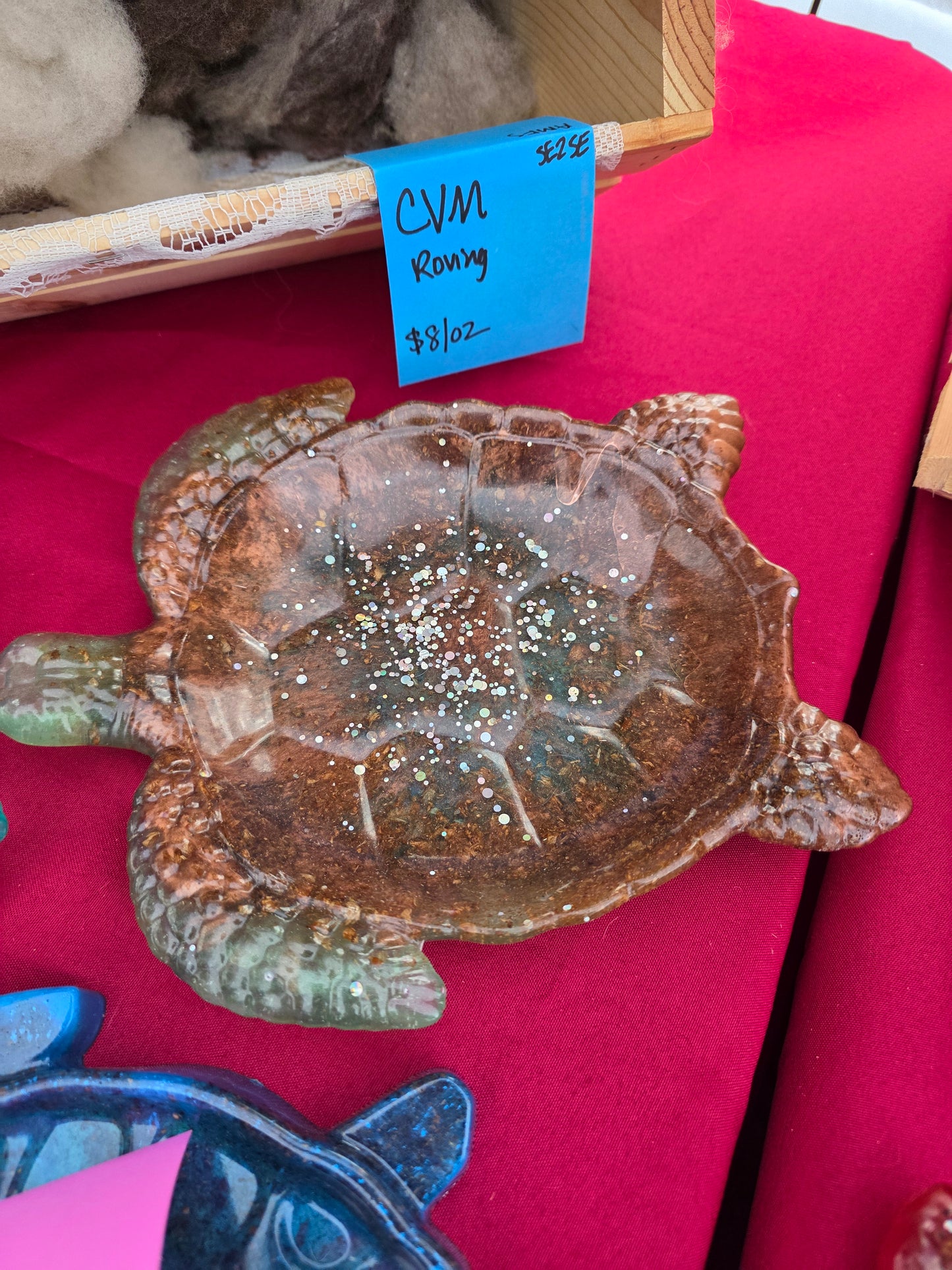 Wood and Resin Turtles