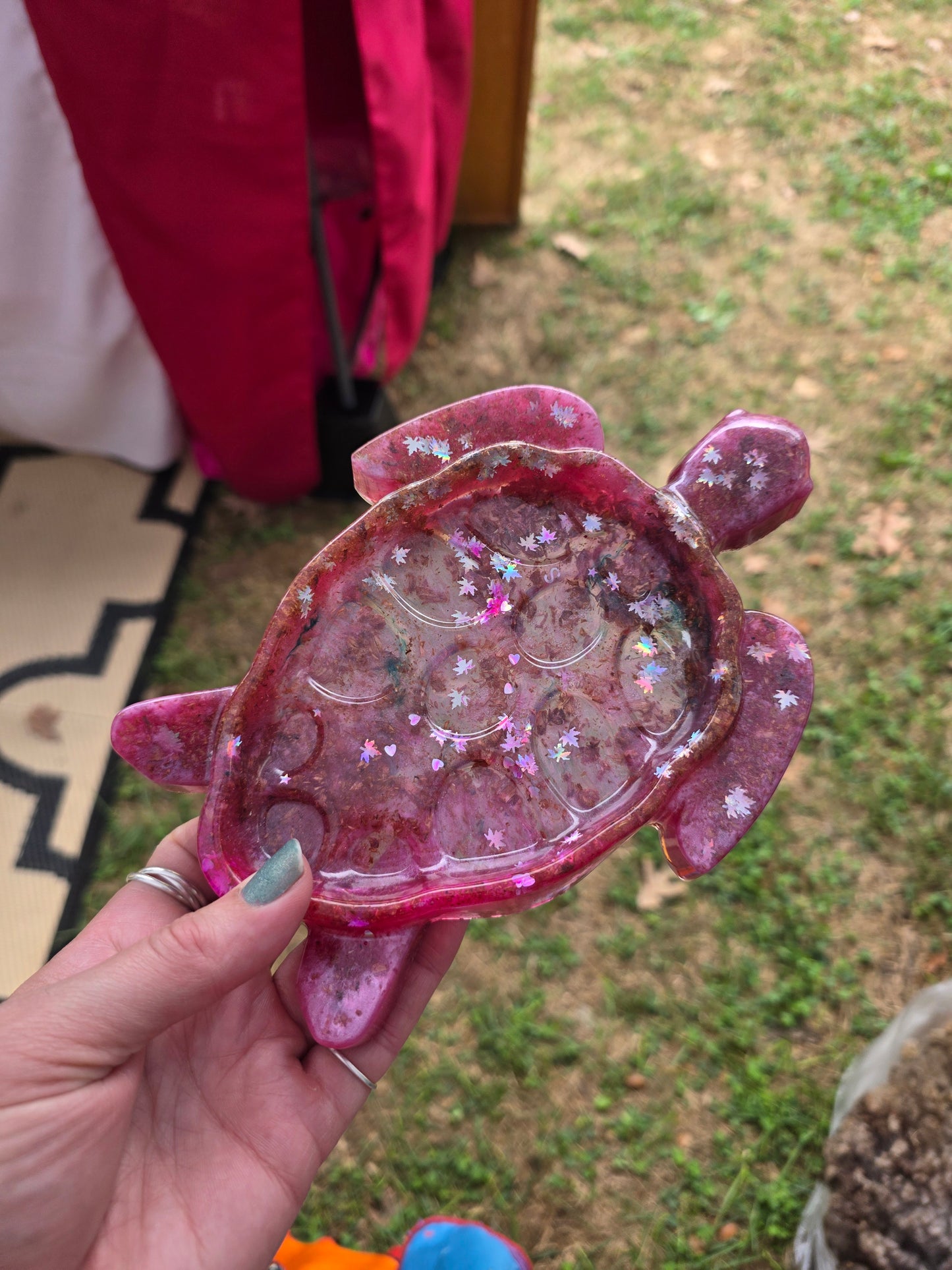 Wood and Resin Turtles