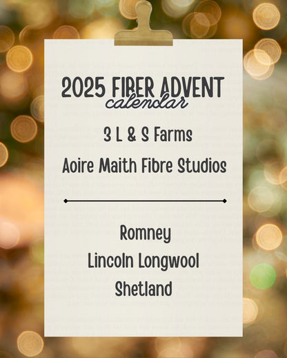 2025 Two Friends Fiber Advent Calendar