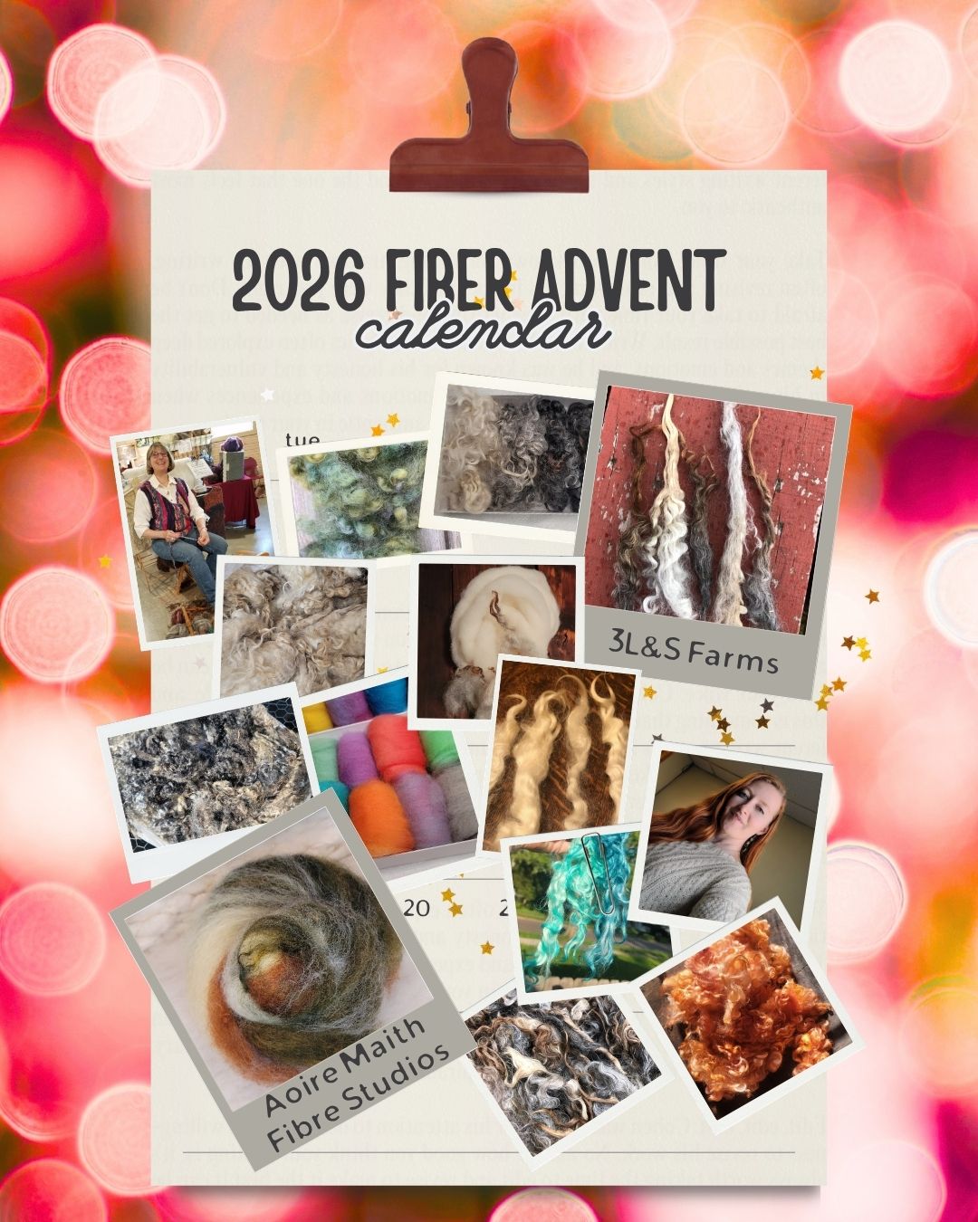 2026 Two Friends Fiber Advent Calendar