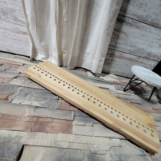 24" 2 Row Peg Loom - Live Edge - Sassafras