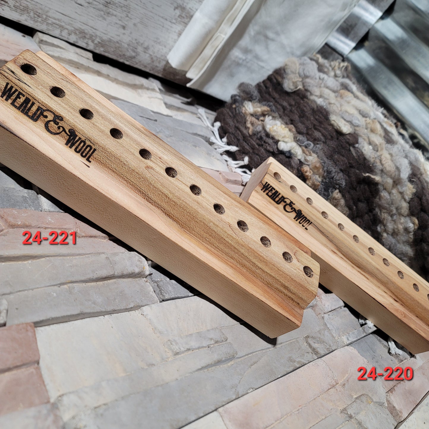 12" OG Peg Loom - Spalted Maple