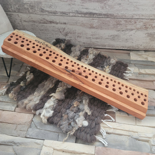 24" Goldilocks Peg Loom - Live Edge - Black Locust - 25-175
