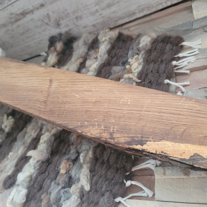 28" Goldilocks Peg Loom - White Oak - Live Edge - 25-174