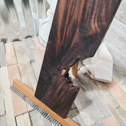 12" x 15" Figured Walnut Tapestry Loom