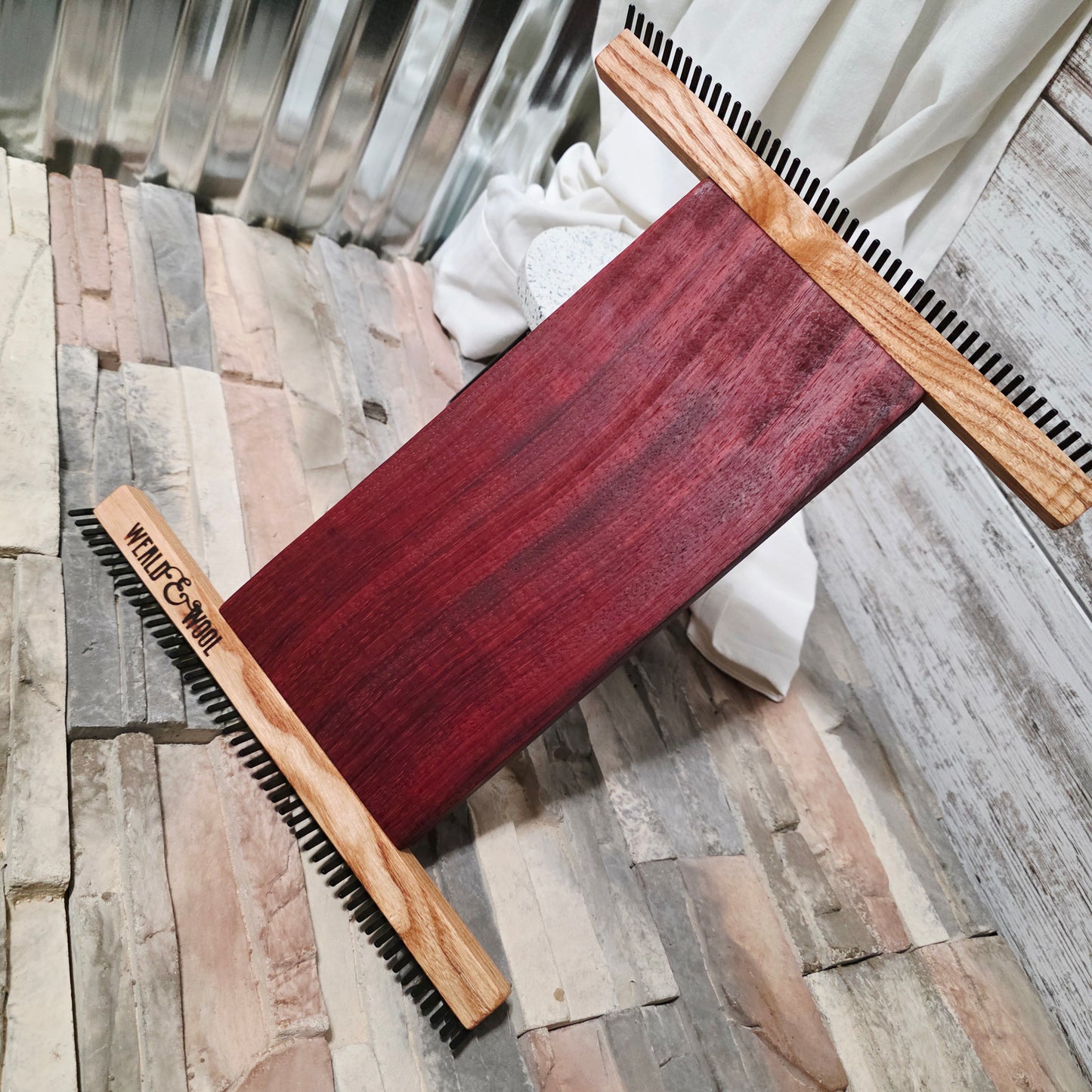 12" x 15" Padauk Tapestry Loom