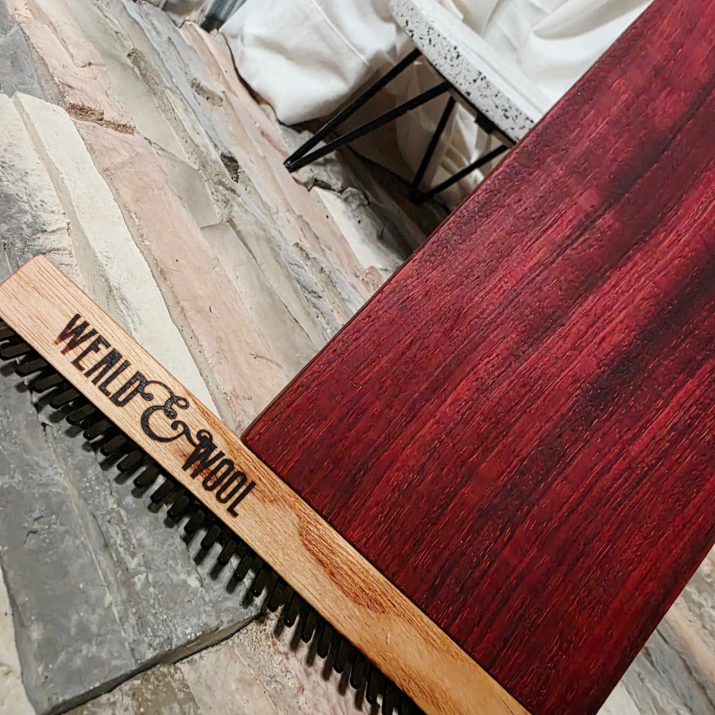 12" x 15" Padauk Tapestry Loom
