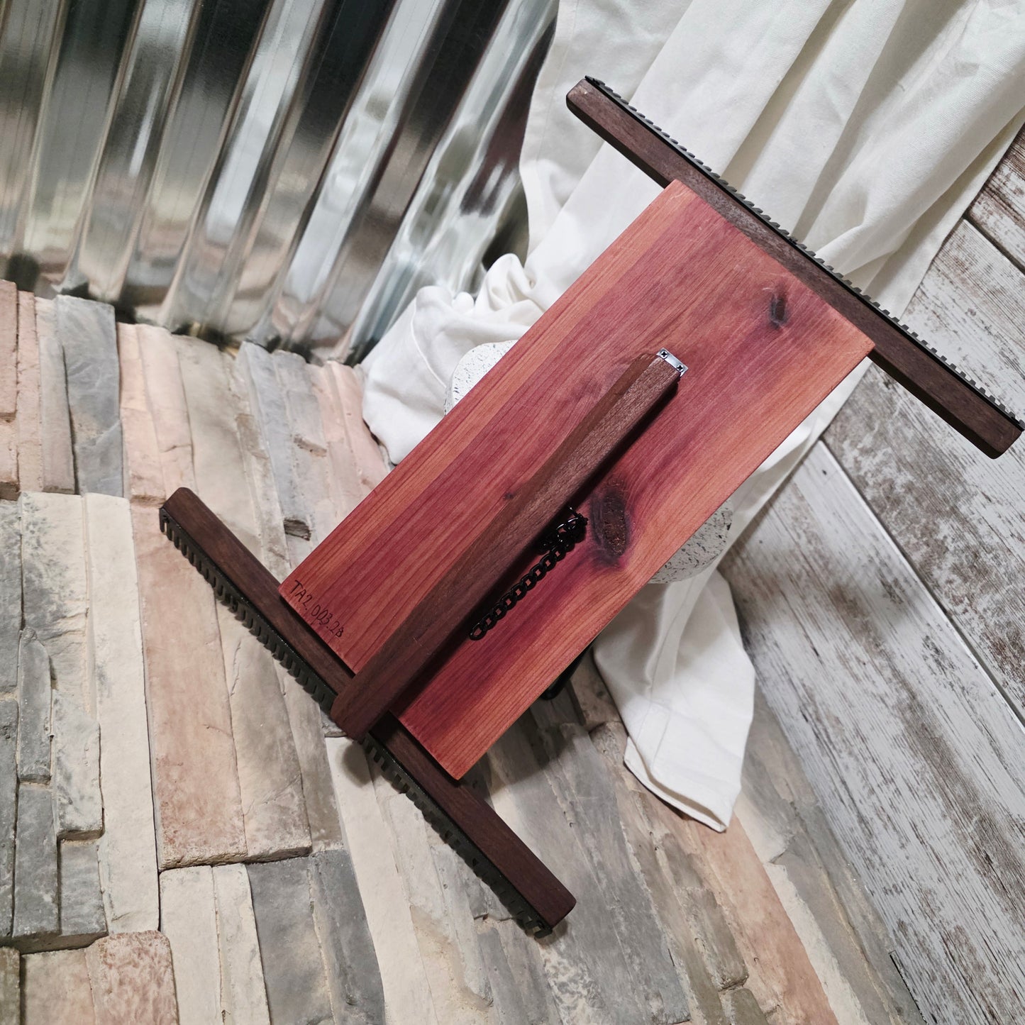 12" x 15" Padauk Tapestry Loom