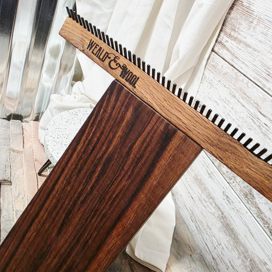 12" x 15" Walnut Tapestry Loom