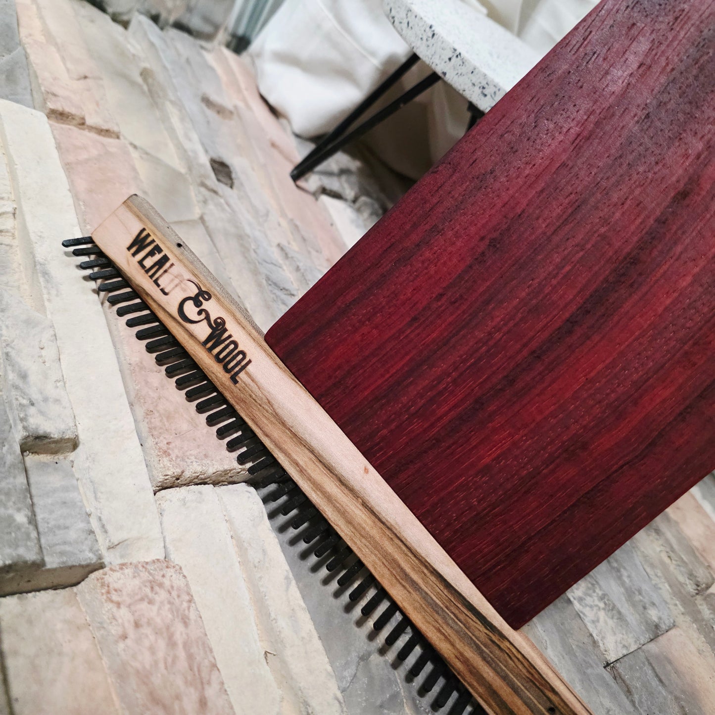 12" x 15" Padauk Tapestry Loom