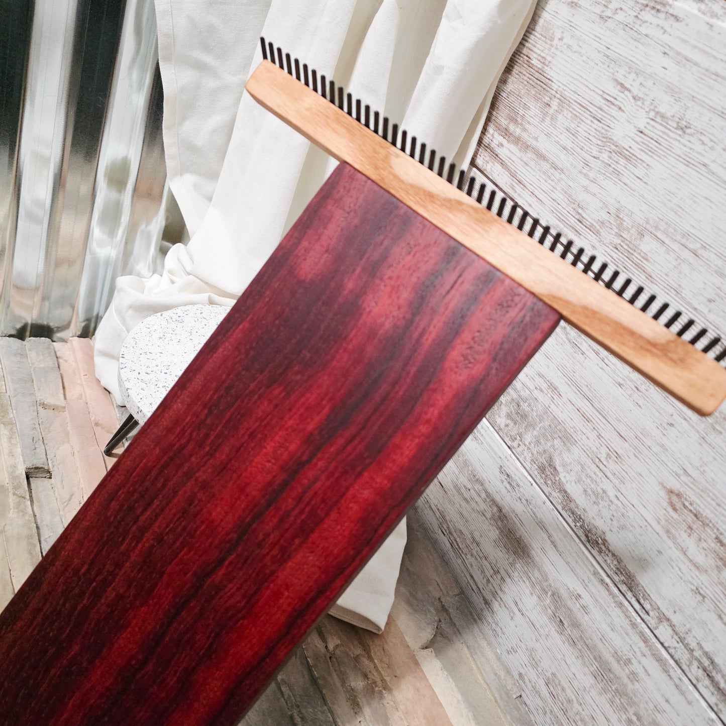 12" x 18" Padauk Tapestry Loom