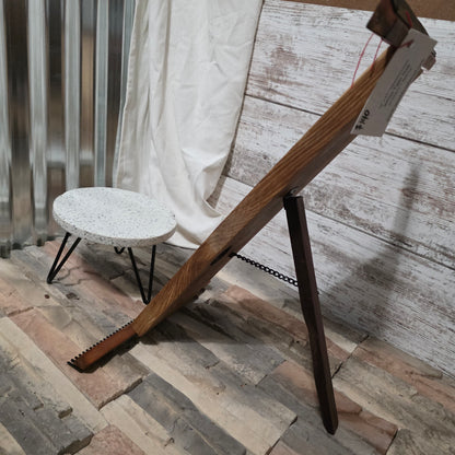 12" x 21" White Tiger Oak Tapestry Loom