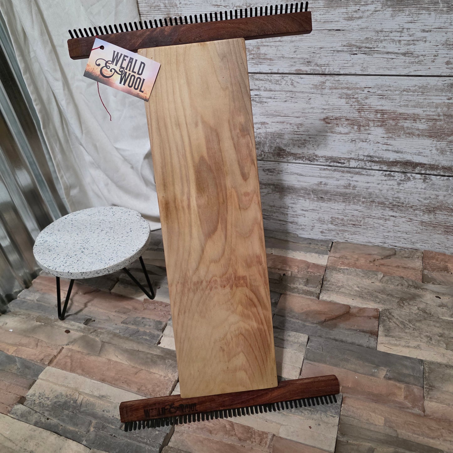 12" x 21" Yellow Poplar Tapestry Loom