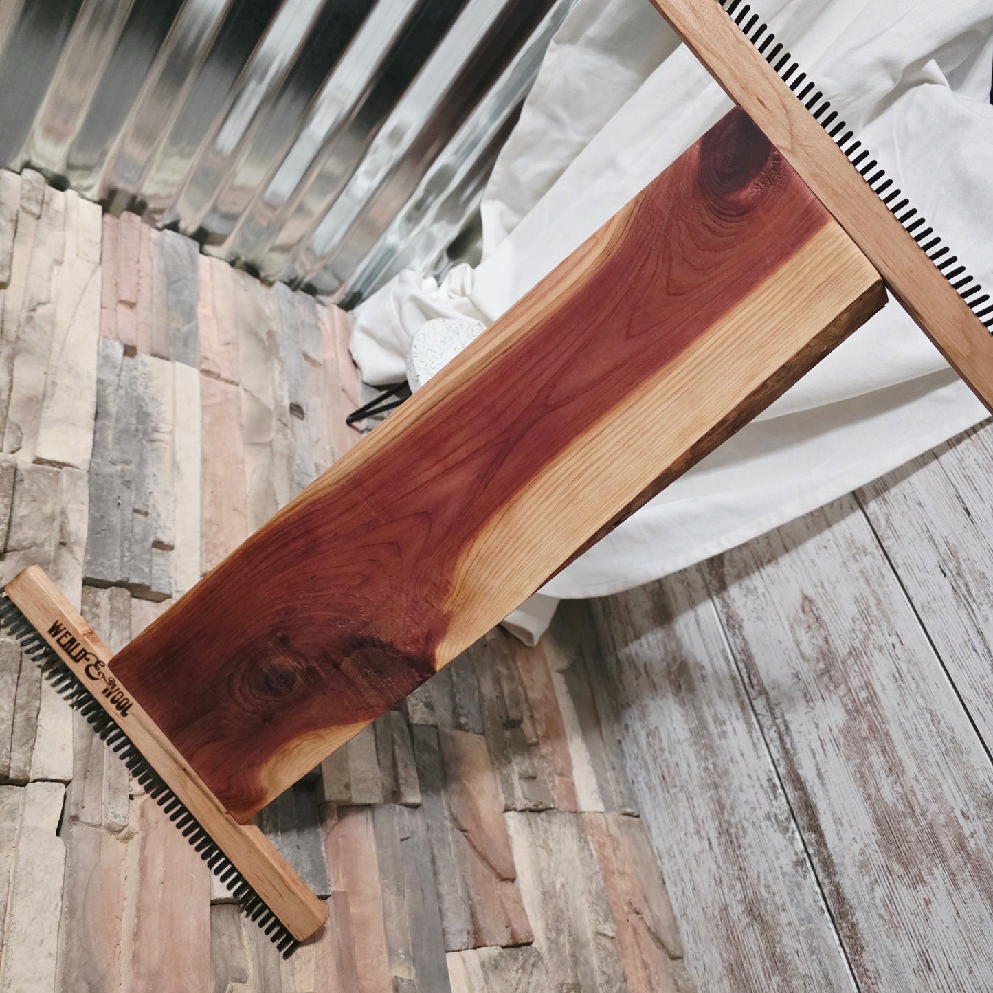 12" x 23" Aromatic Cedar Tapestry Loom