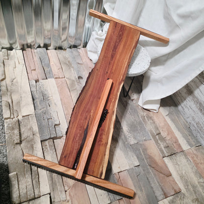 12" x 23"  Live Edge Plum Tapestry Loom