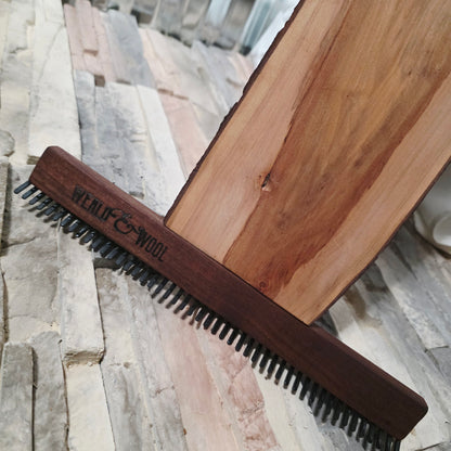 23" Live Edge Plum Tapestry Loom