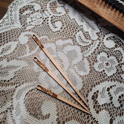 Hardwood Wool Weaving Needle Set